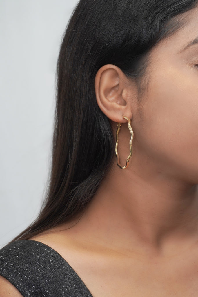 Gold Hoop Earrings