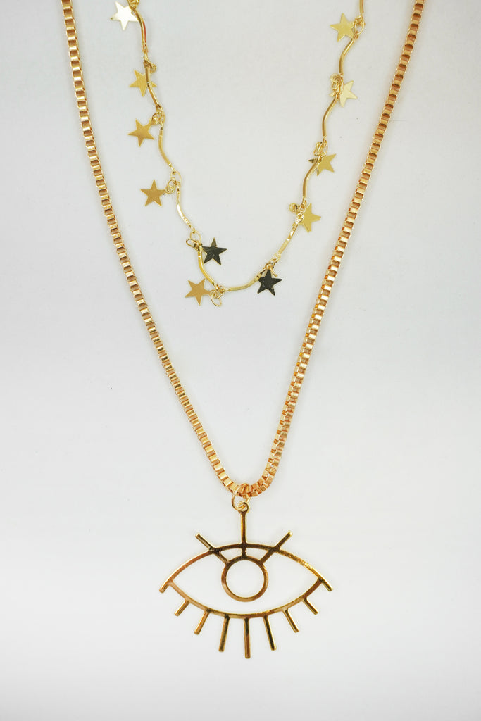 Evil Eye Pendant Necklace - Necklace Design