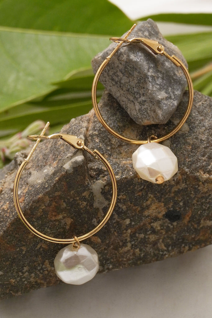 Set of 6 Gold Plated Earrings - Earrings for Girls 