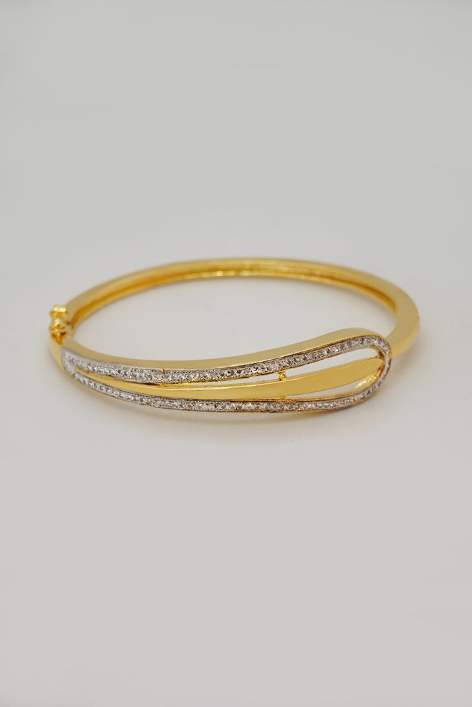 Delicate Yellow Gold Plated Bracelet - Shop for Women Bracelets Online - Buy Bracelets For Girls