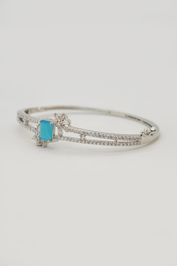 Sky Blue Luxury Bracelet - Diamond Bracelet - bracelet design for Women