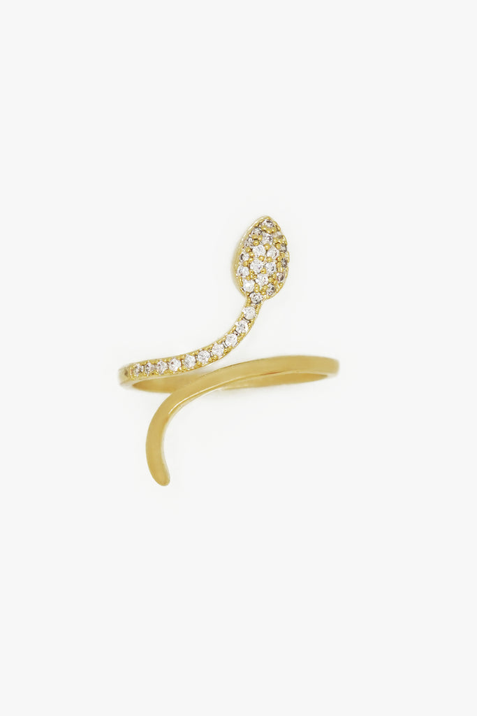 Serpent Crystal Ring - Cheap rings - Snake ring - Jewellery