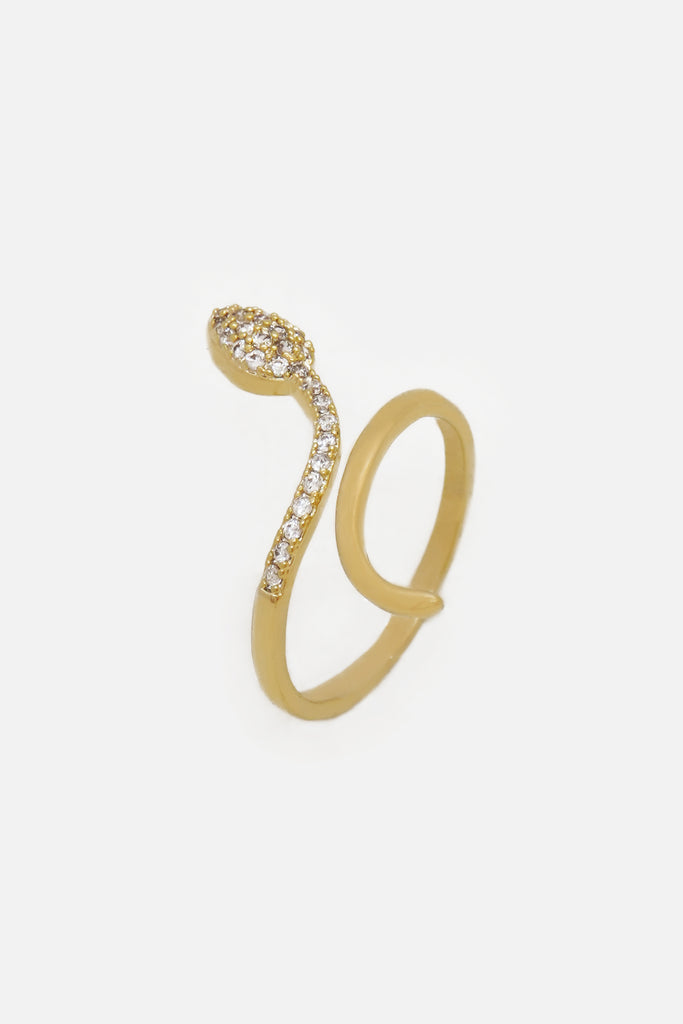 Serpent Crystal Ring - Buy Women Rings - Snake Ring India
