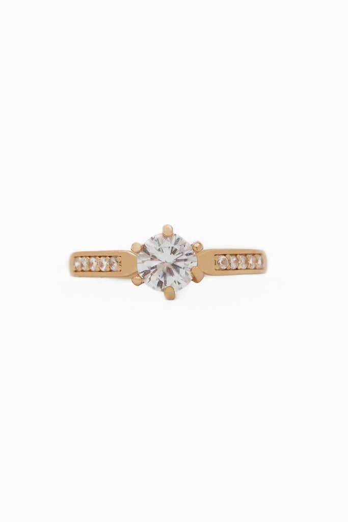 Stardust Solitaire American Diamond Ring - Rings for women online
