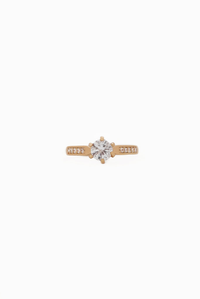 Stardust Solitaire American Diamond Ring - Ring