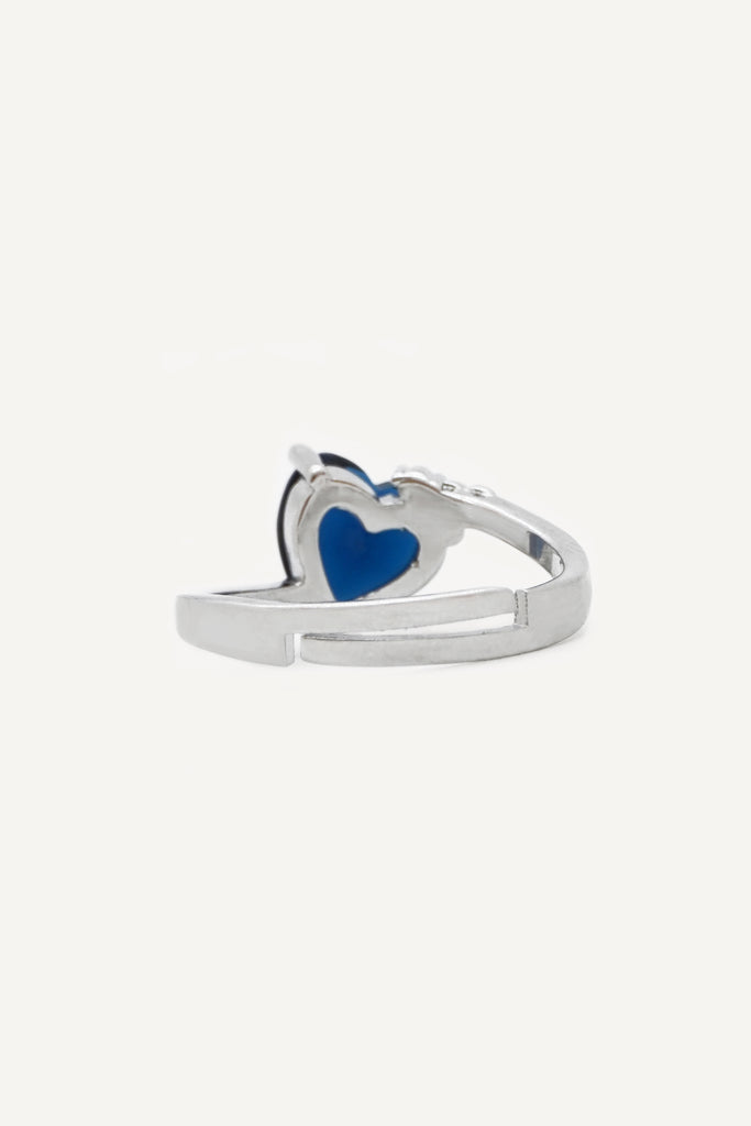 Solitaire Blue Stone Ring - Blue Stone Ladies Ring