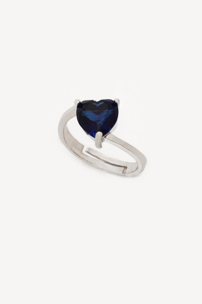Solitaire Blue Stone Ring - Shop Blue Stone Rings Online -Single Stone - Rings | Women Jewellery