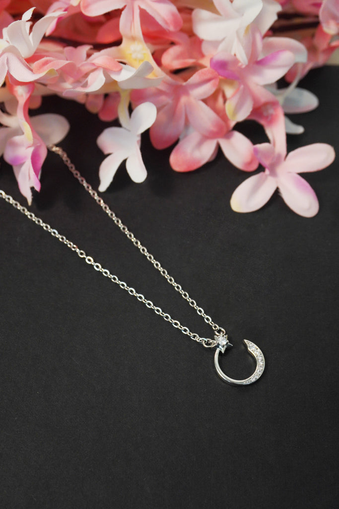 Crescent Moon Pendant - Buy Moon Necklace online