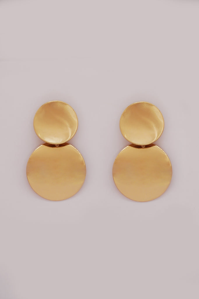 Gold Drop Plated Earrings - Buy Latest Studs Online