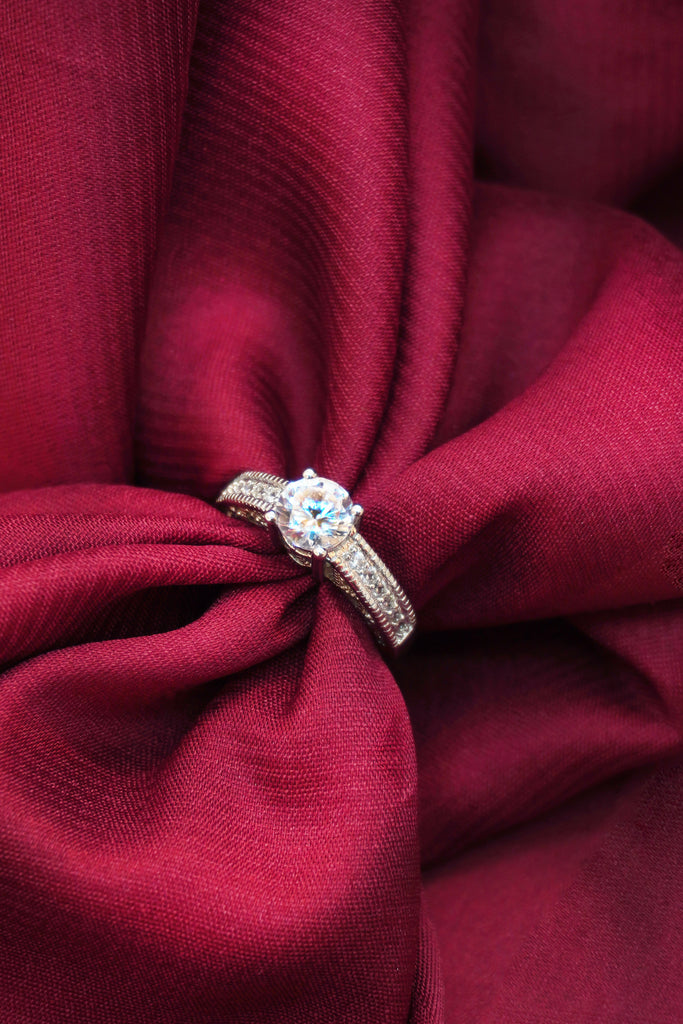 Western Fusion American Diamond Ring - Buy Rings For Women - Shop Rings Online  