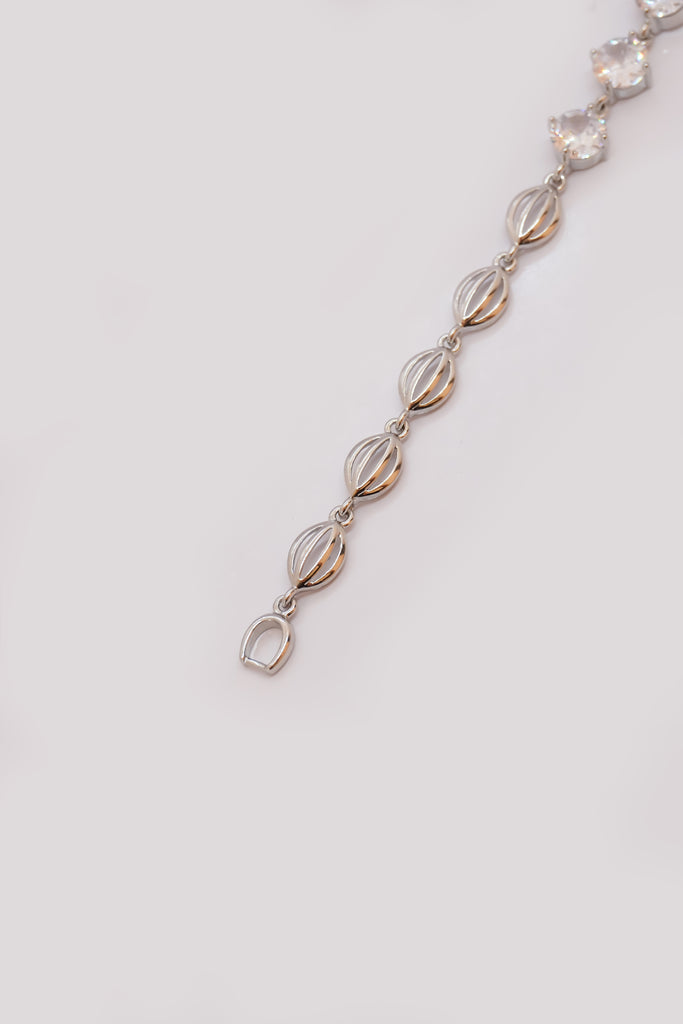 CZ Mesh Chain Bracelet - Bracelet Design for girl