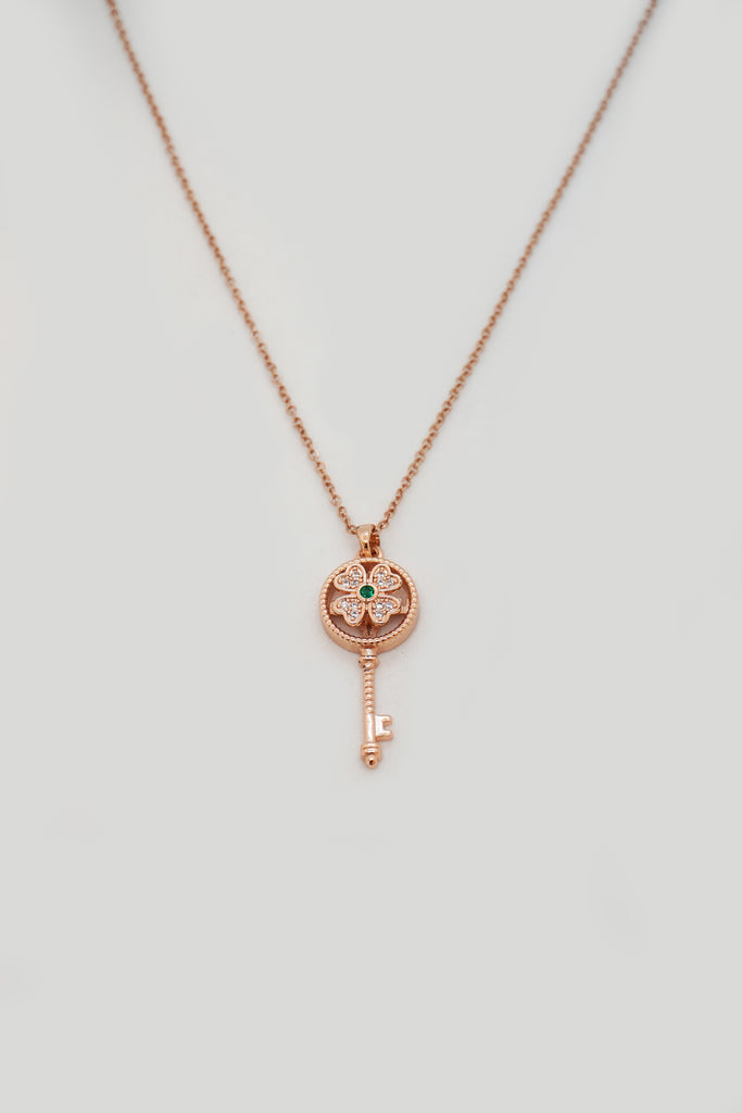 Spinning Flower Pendant Rose Gold - Buy Pendant Necklaces Designs Online