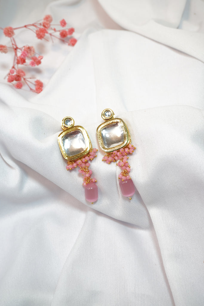 Ploki Kundan Necklace Set with Earrings 