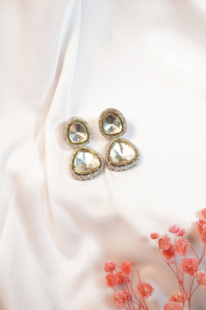 Polki Kundan Earrings