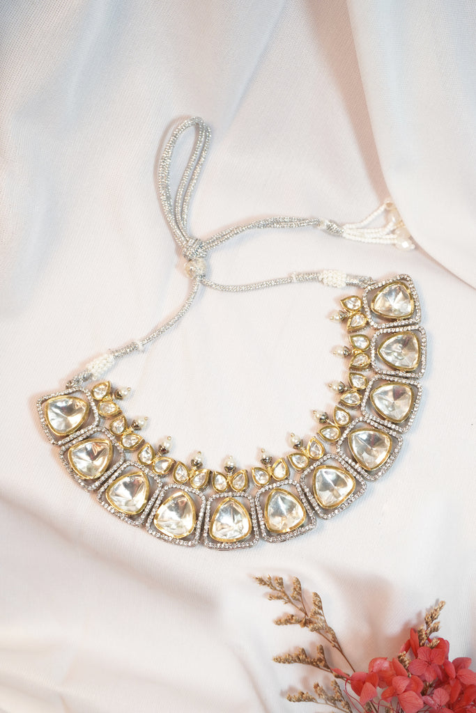 Kundan Jewellery Set for Wedding - Kundan Necklace Set for Bridal