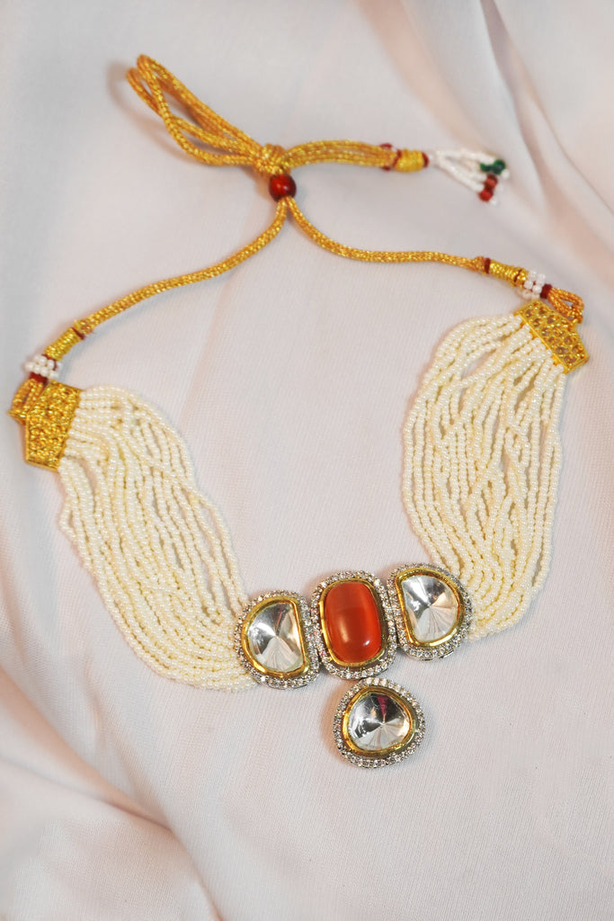 Monalisa Stone Necklace Set