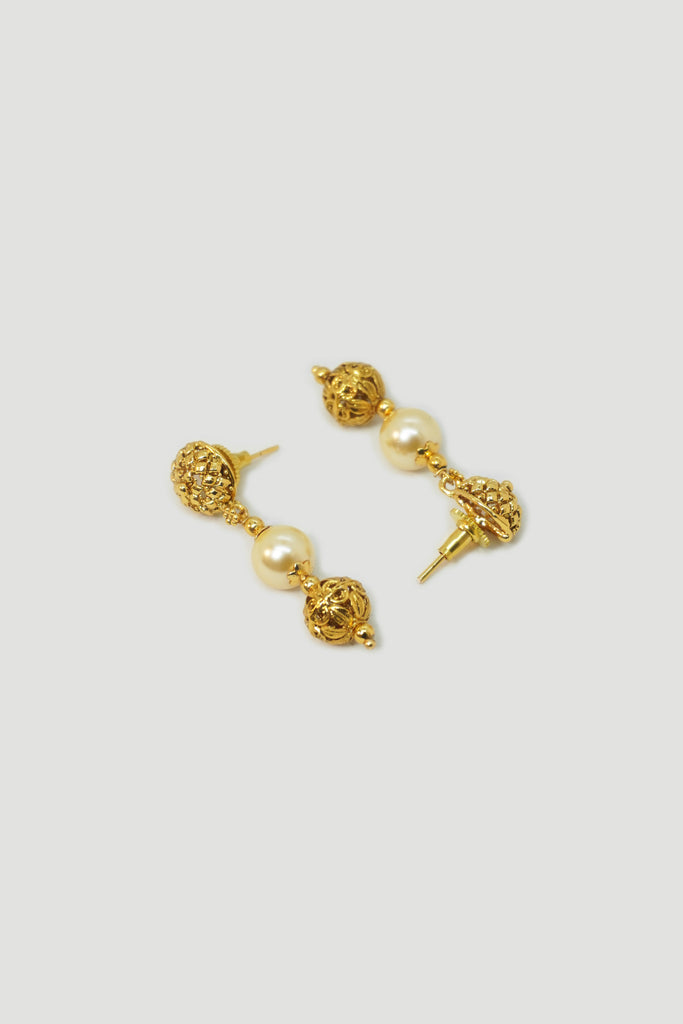 Pearl Earrings for Women - Gold Plated Earrings