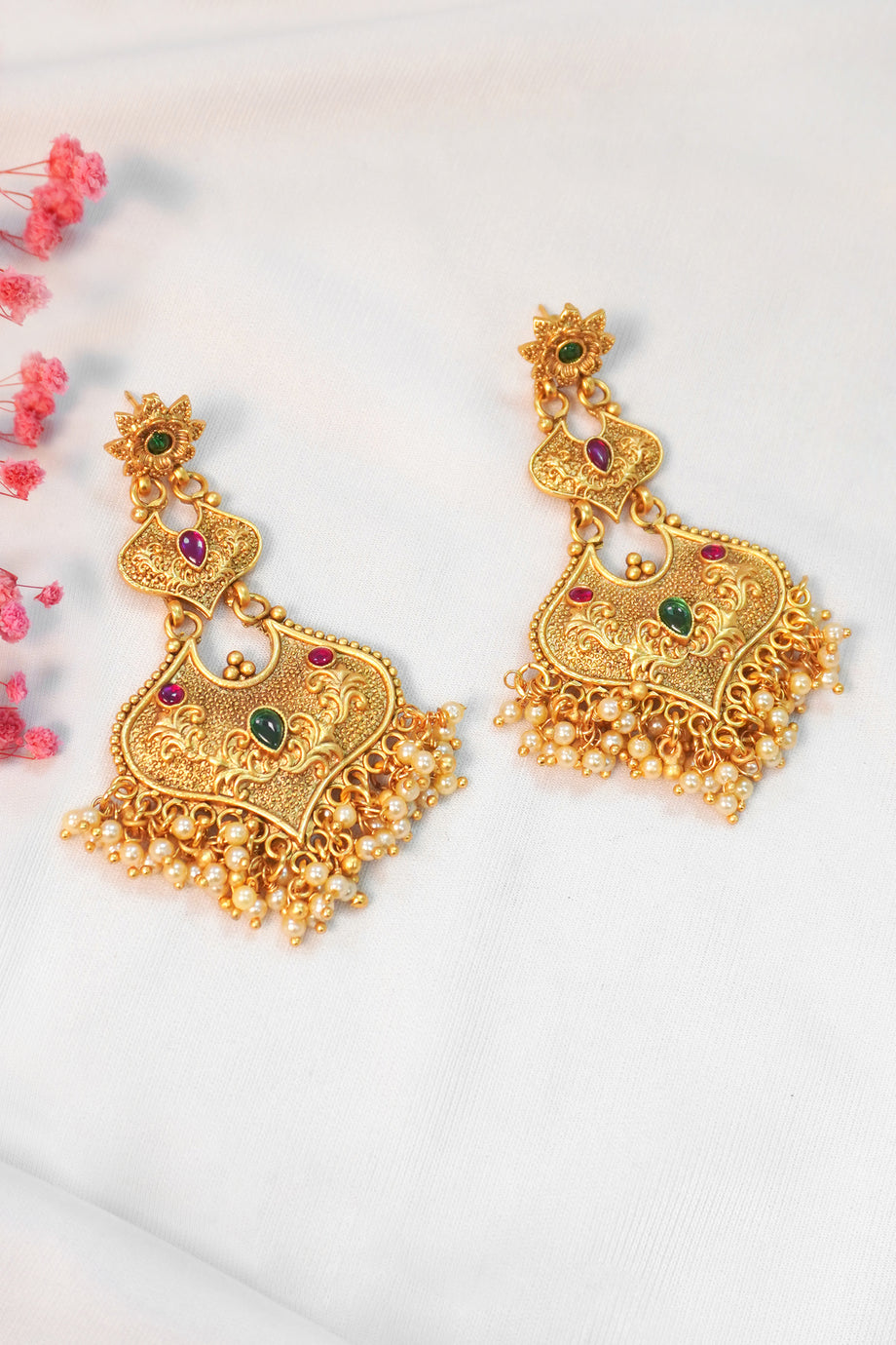 Gold Artificial Earrings | New Model Gold Earrings | Artificial Jewell –  Jewellery Hat
