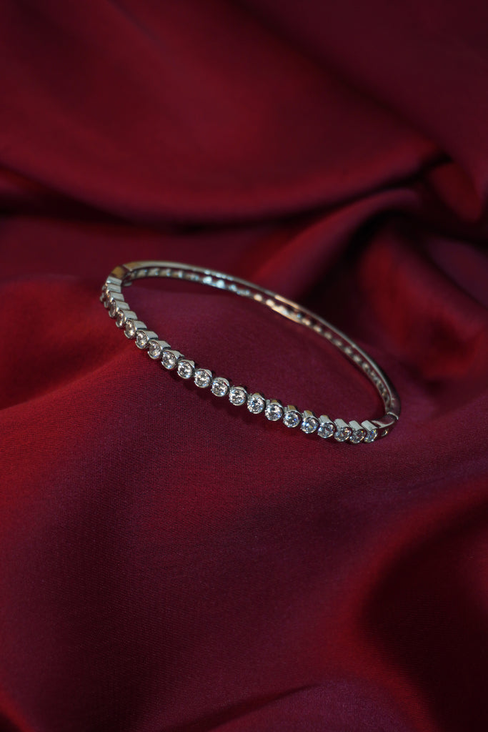 American Diamond Solitaire Bracelet - Solitaire diamond bracelet design