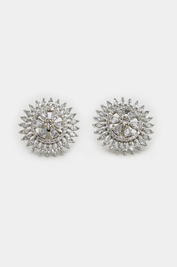 Modish American Diamond Stud Earring - Earrings