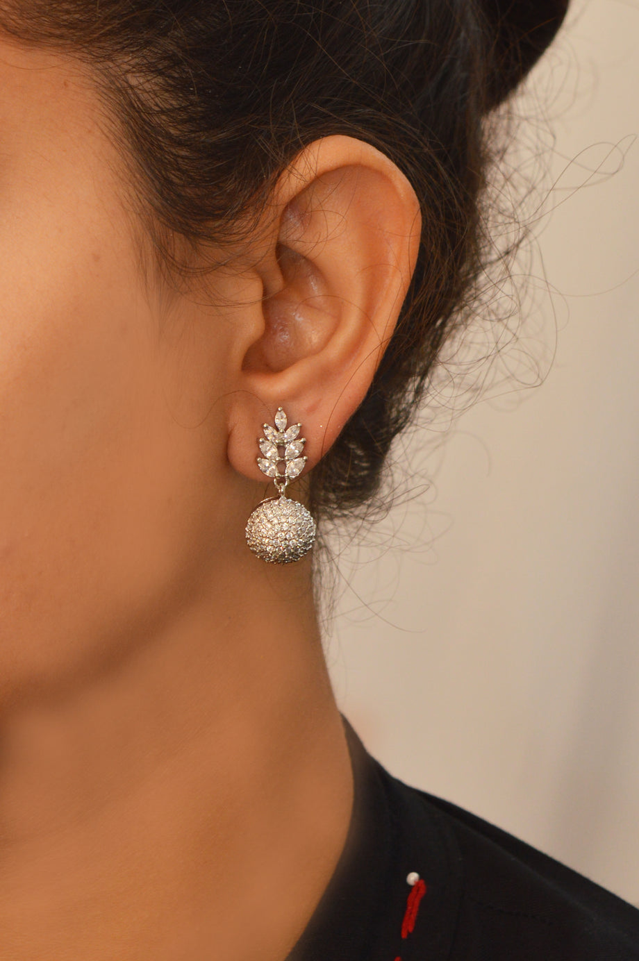 Moonstruck Combo Crystal Diamond Drop & Dangle Earrings for women (Ros –  www.Moonstruckinc.com