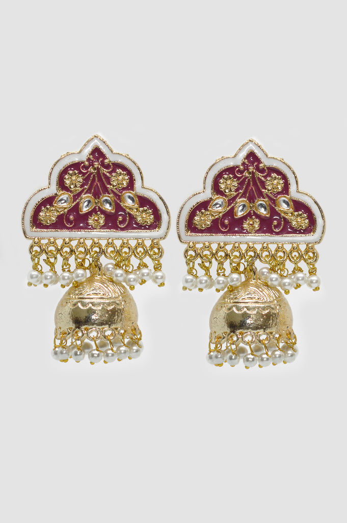 Meenakari Earrings Myntra