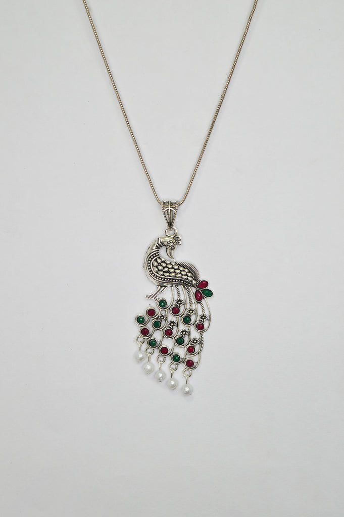 Peacock Pendant Necklace for Women - Necklace Design for girl