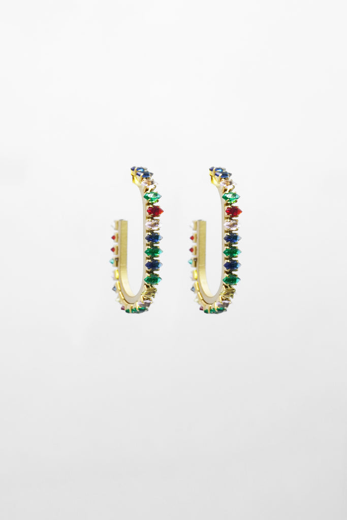 Emerald Earrings for Women-Girls