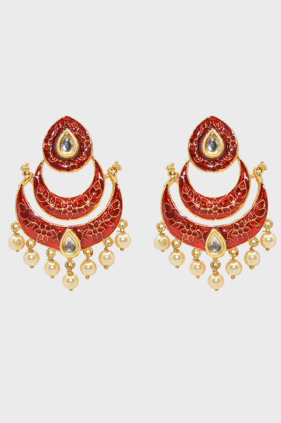 Buy online Sizzling Designer Peacock Inspired Bridal Traditional Jhumka  Jhumki Earrings from fashion jewellery for Women by Happy Stoning for ₹299  at 82% off | 2024 Limeroad.com