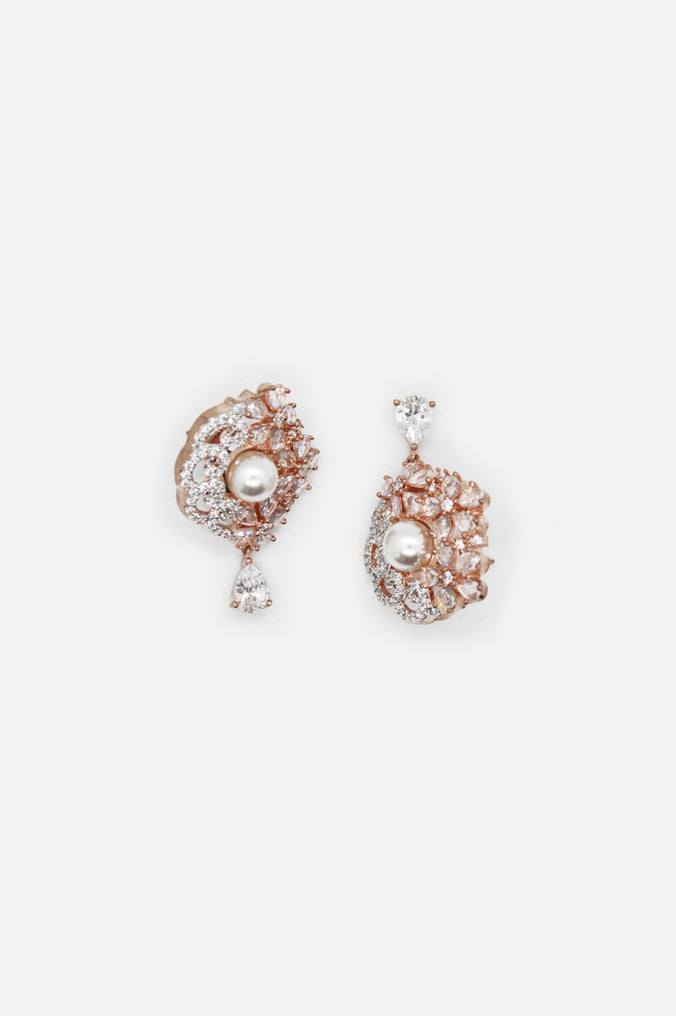 Effy Peark 14K Rose Gold Pearl, Mother of Pearl and Diamond Earrings –  effyjewelry.com