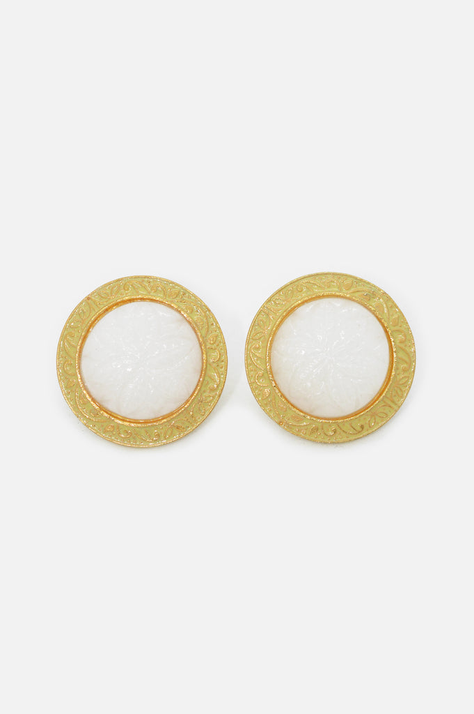 Handcrafted Daisy Gold Plated Earrings - Buy Daily Wear Gold Plated