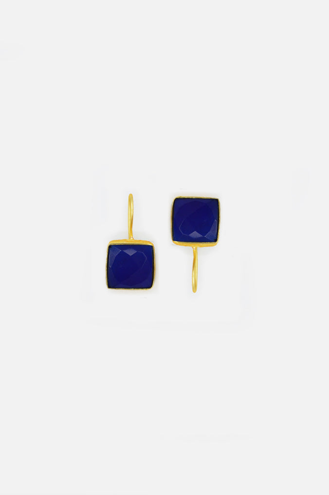 Midnight Blue Danglers Earrings for Women - Niscka