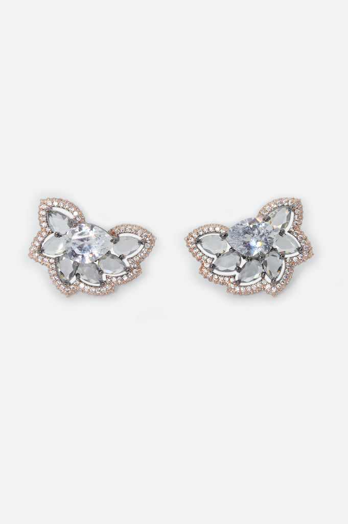 American Diamond Bronze Plated Statement Earring - Buy Earring for Women & Girls Online in India