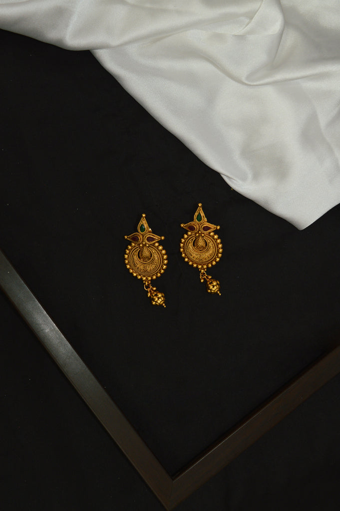 Traditional 18k Gold Plated Earring - Traditional Earrings