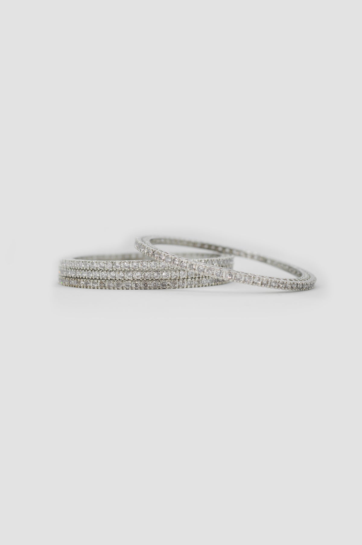 American Diamond Luxury Bangle Set - Designer Bangles - Buy Bangles Online in India at Best Price