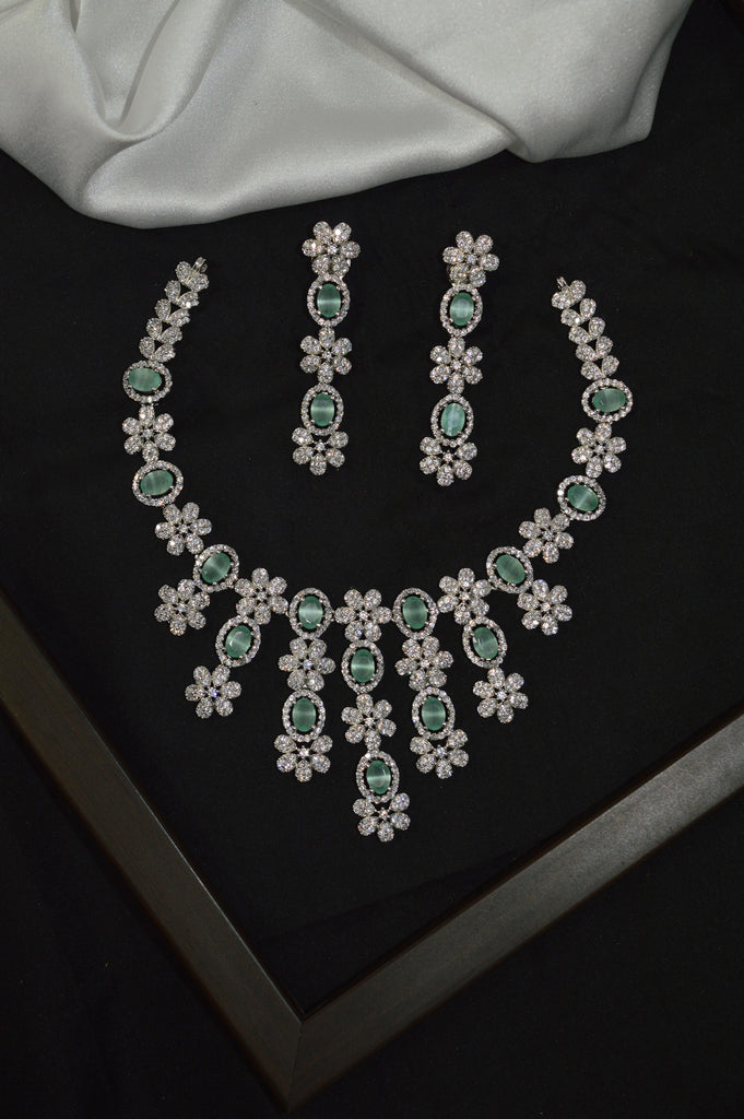  Aquamarine Luxury Necklace Set Online - Buy 100+ Necklaces Online - Necklaces & Sets - Fashion Jewellery