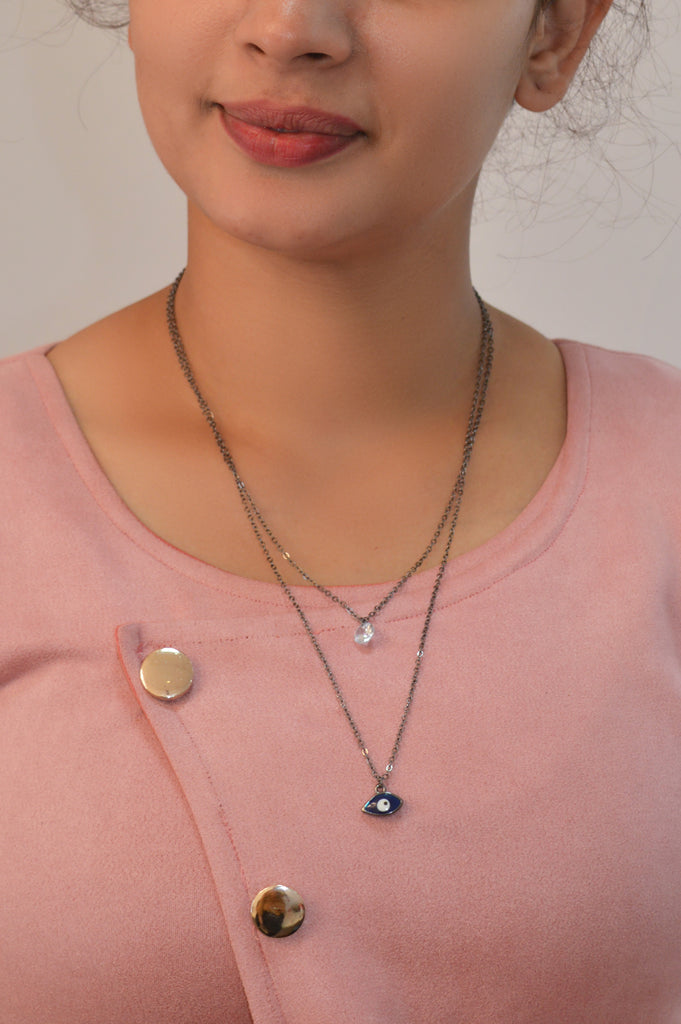 Evil Eye Pendant Necklace for Women - Niscka