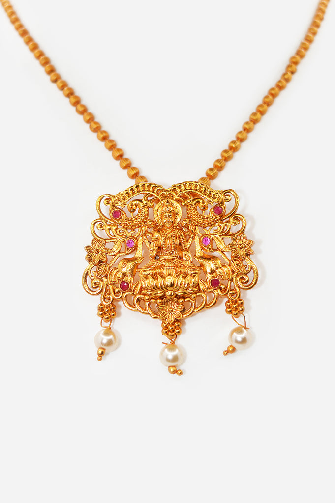 Gold Plated Brass Jewellery Set Online 