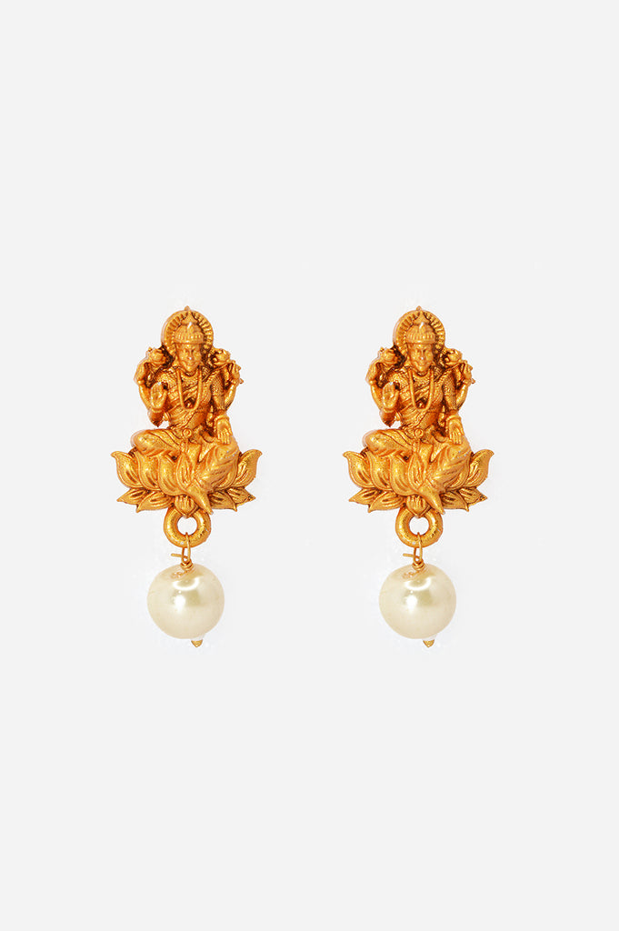 Gold Plated Brass Earring for Women - Niscka