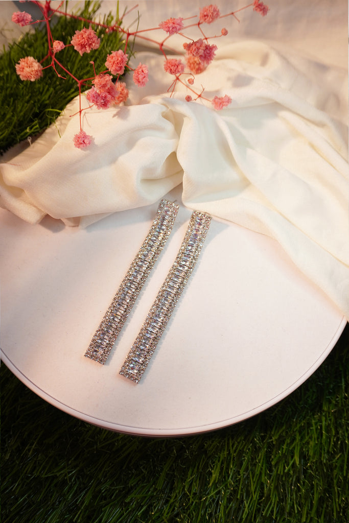 Designer Earrings-Silver Earrings for Women