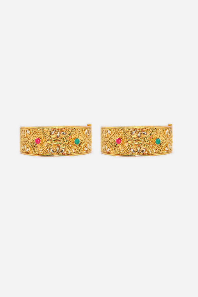 Traditional Gold Plated Kada for Women - Bangles/Kada/Kangan/Bracelet