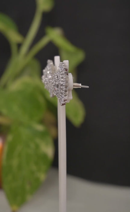 Modish American Diamond Stud Earring - Buy Latest Studs Online