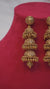  Gold Plated Triple Jhumka