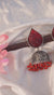 Classic Red Oxidized Jhumki Earring - ‎Fancy Earrings