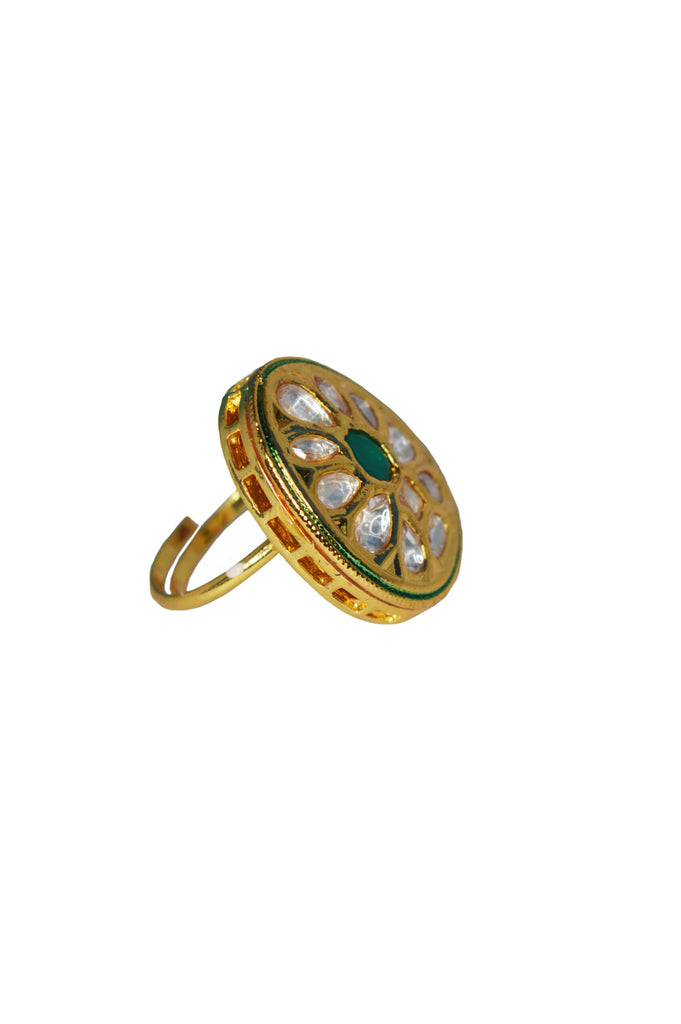 Oval Shape Traditional Ring Design for Women - Ring for Women - Finger Rings Designs for Female